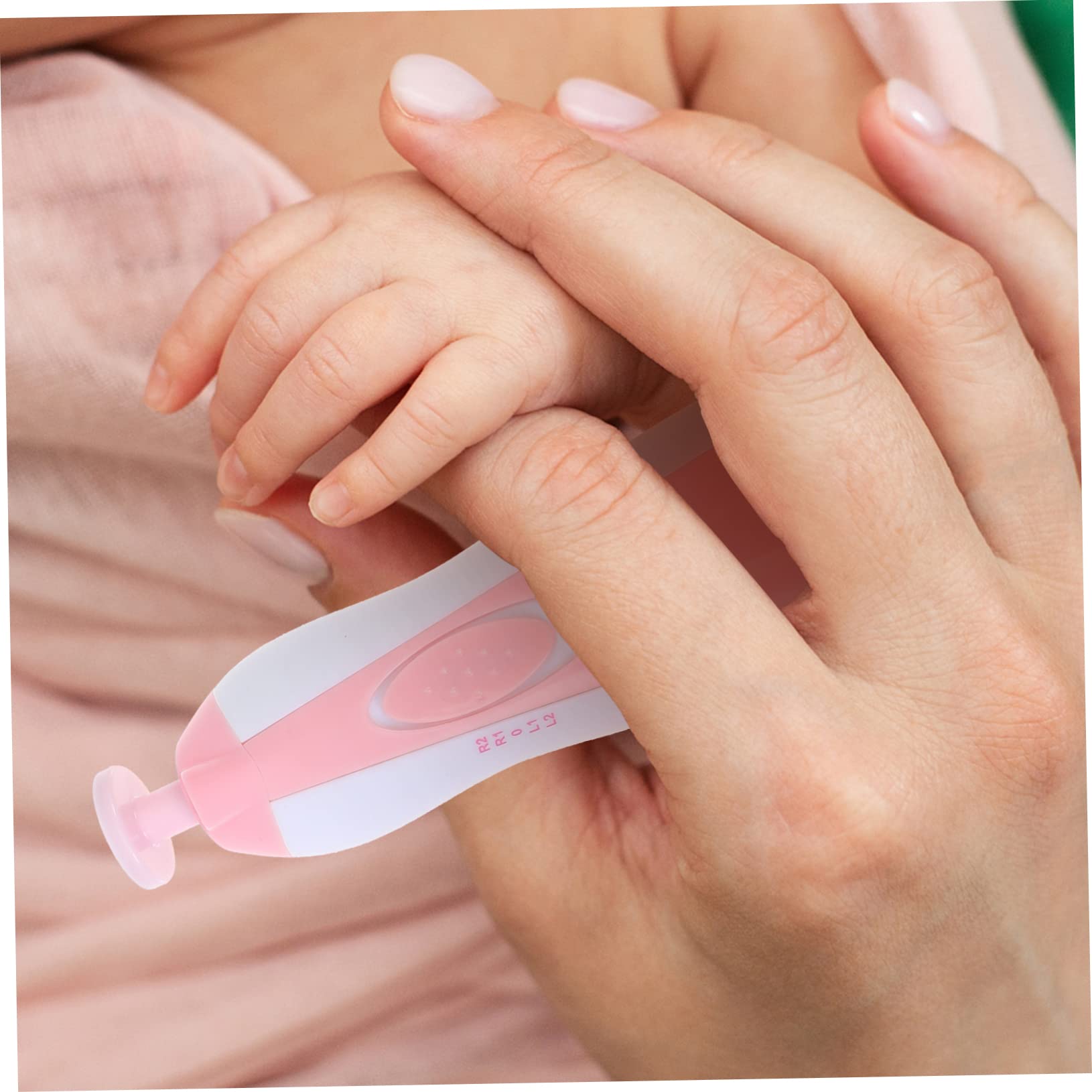 iFundom 8-Piece Kids Nail Care Kit - Electric Nail Trimmer & Manicure File Set for Children, Safe & Easy Baby Nail Polish Tool - Perfect for Toddler Grooming, Travel, and Home Use