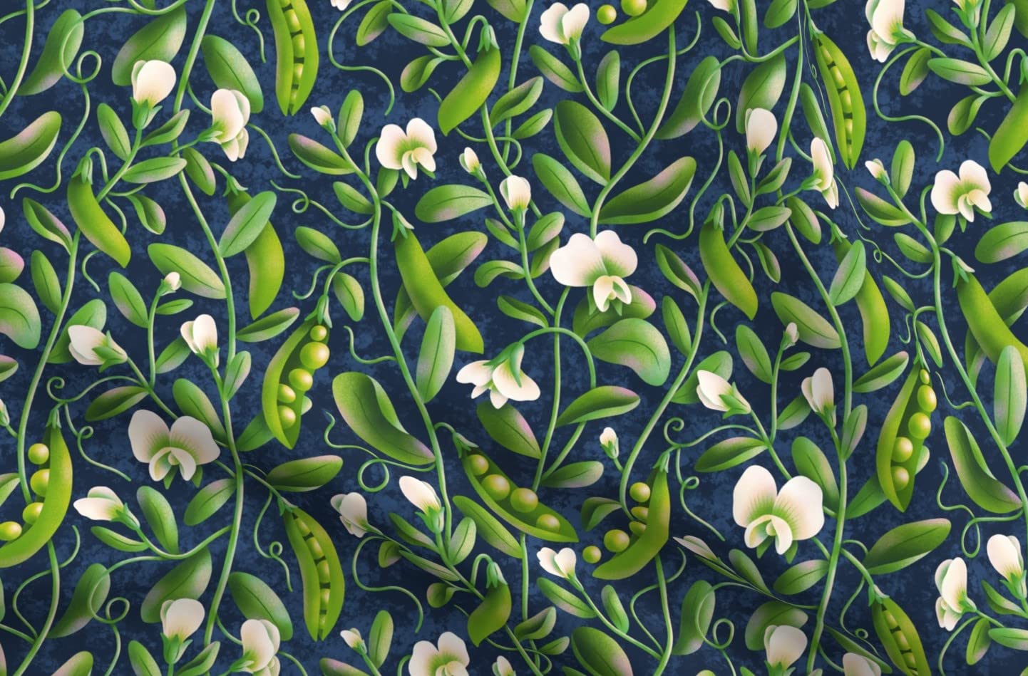 Fresh Garden Vegetables Printed Satin Fabric Fat Quarter - Premium Spoonflower Fabric for Sewing, Apparel, Lining, Fashion Blankets & Home Decor - Perfect for DIY Crafts, Quilting, and Home Decoration Projects