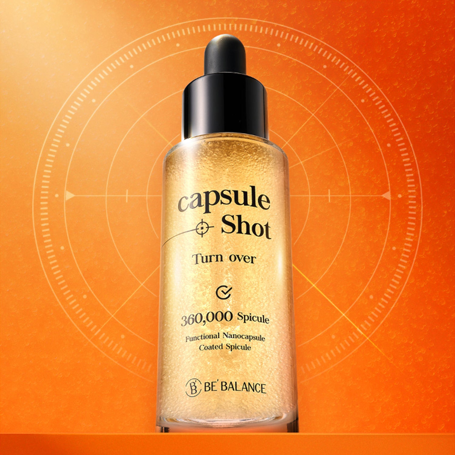 BE’BALANCE Turn Over Capsule Shot 30ml - Korean Beauty Supplement for Skin & Energy Boost - Perfect for Daily Wellness & Travel