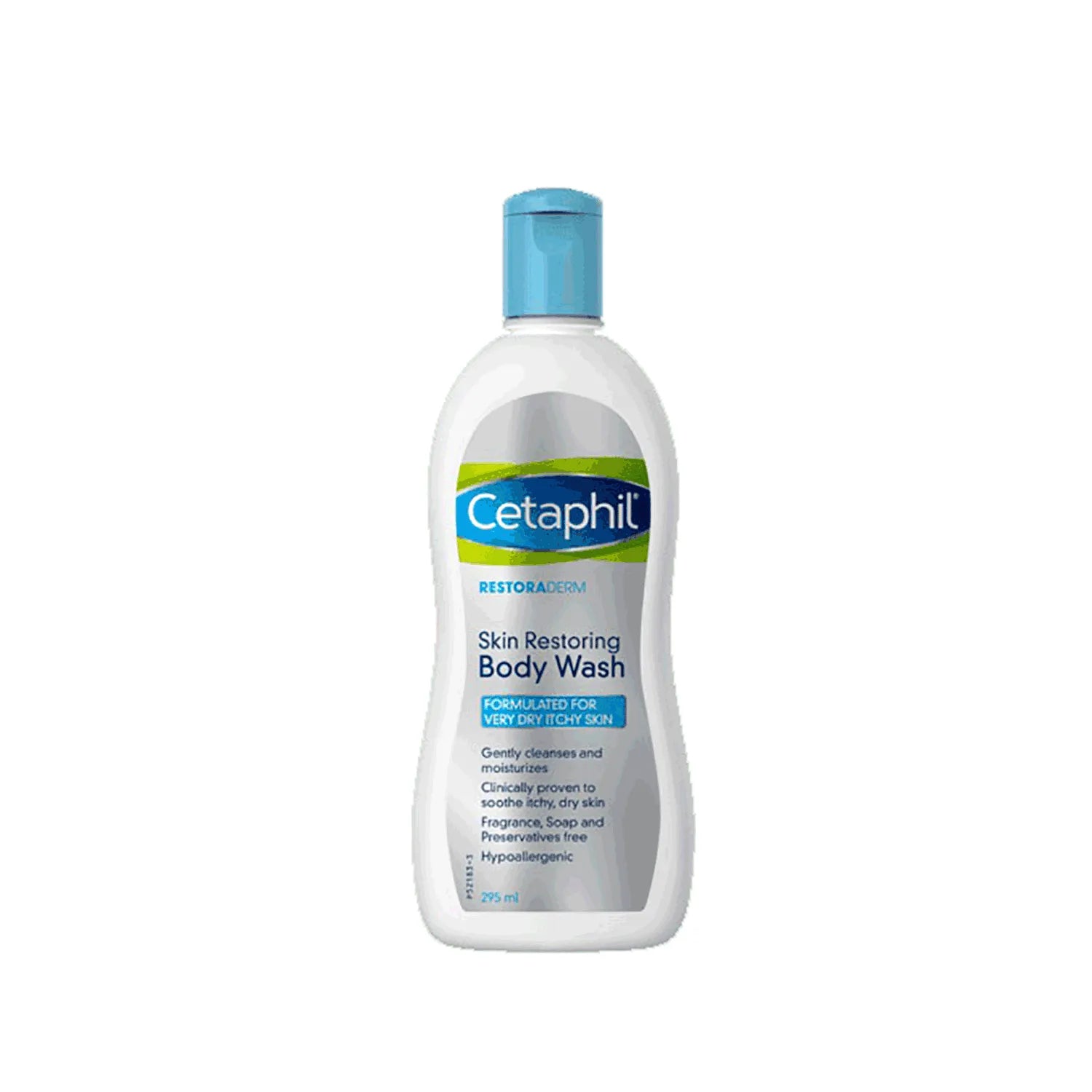 Cetaphil Restoraderm Soothing Body Wash for Dry & Sensitive Skin - 10 fl oz (295ml) - Fragrance-Free & Hypoallergenic - Ideal for Eczema-Prone Skin & Daily Moisturizing Care