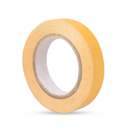 BELLA HARARO Johnson 20M Yellow Hair Patch Tape for Men - Ultra Strong Hold Double Sided Adhesive for Hair Systems, Wigs & Toupees - Waterproof & Sweatproof for All-Day Wear (Pack of 1) - Perfect for Daily Use, Cosplay & Styling