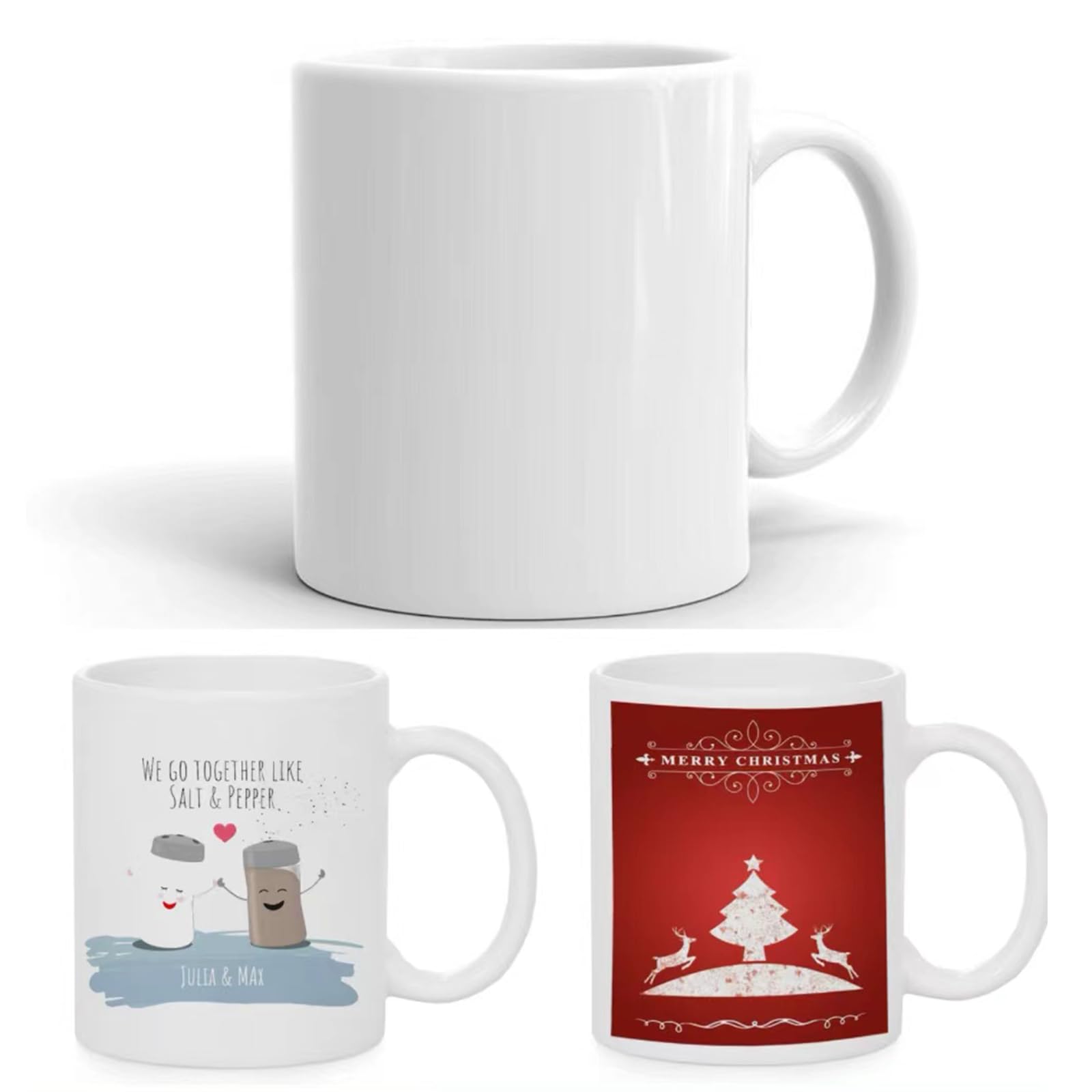 11OZ Sublimation Mugs Bulk - 36 Pack Blank Porcelain Coffee Cups for Hot Drinks, DIY Gifts & Custom Printing | Perfect for Coffee, Tea, Hot Cocoa, Office Use & Personalized Gifting