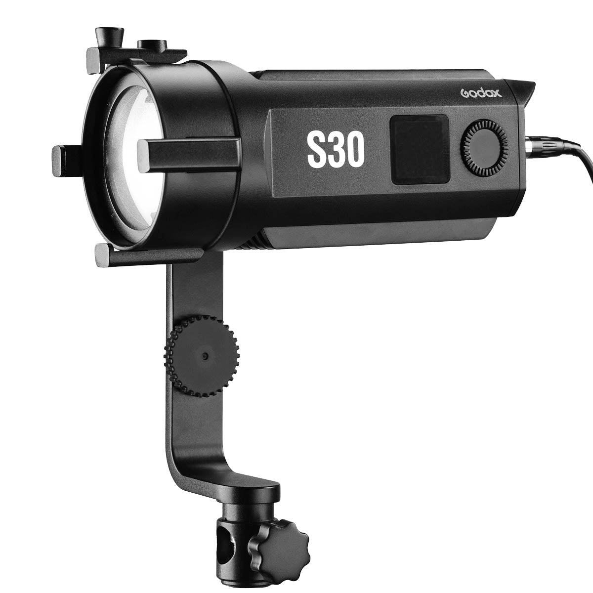 Godox S30 3-Head LED Video Light Kit with Stands & Accessories - Perfect for YouTube, Photography, and Studio Lighting