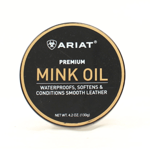 Ariat Mink Oil Paste - Leather Conditioner & Waterproofer for Boots, Shoes & Bags | Restores & Protects Leather | Ideal for Work Boots, Hiking Shoes & Leather Accessories