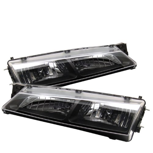 Crystal Style Black & Clear Lens Headlights for 1997-1998 Nissan 240SX | High-Performance Lighting Upgrade for Night Driving & Car Customization