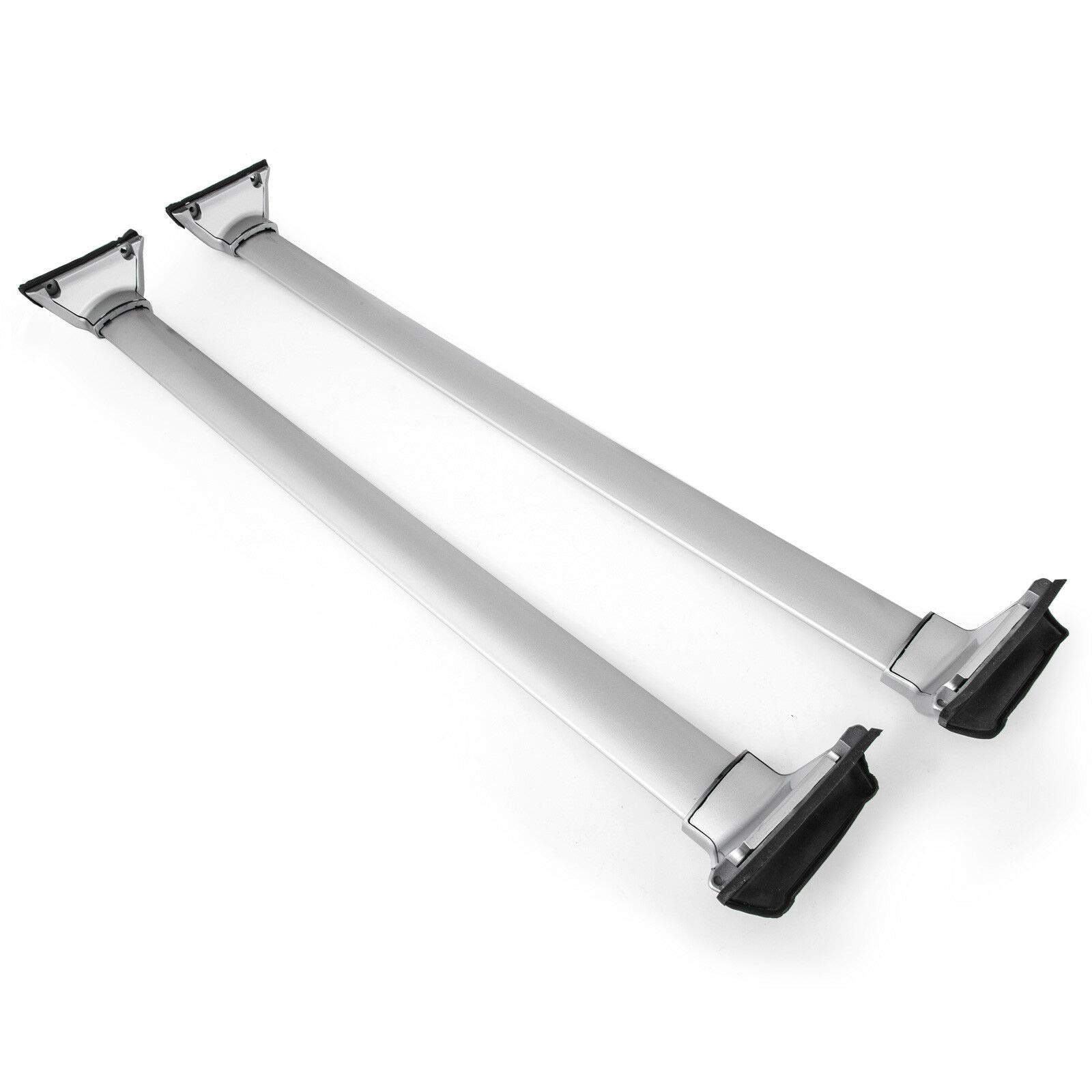 2017-2022 Honda CR-V Roof Rack Cross Bars - Silver Heavy Duty Luggage Carrier Set for SUV (Requires Factory Side Rails) | Perfect for Road Trips, Camping & Outdoor Adventures