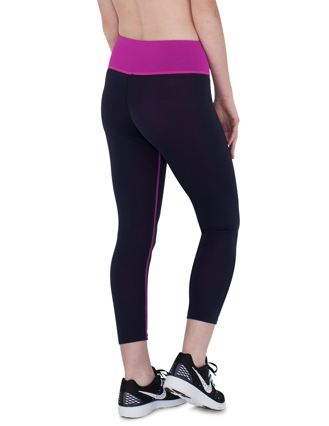 Women's Active Capris - High Waist Yoga Pants for Running, Gym Workouts & Lounge Wear - Comfortable Stretchy Workout Leggings for Women