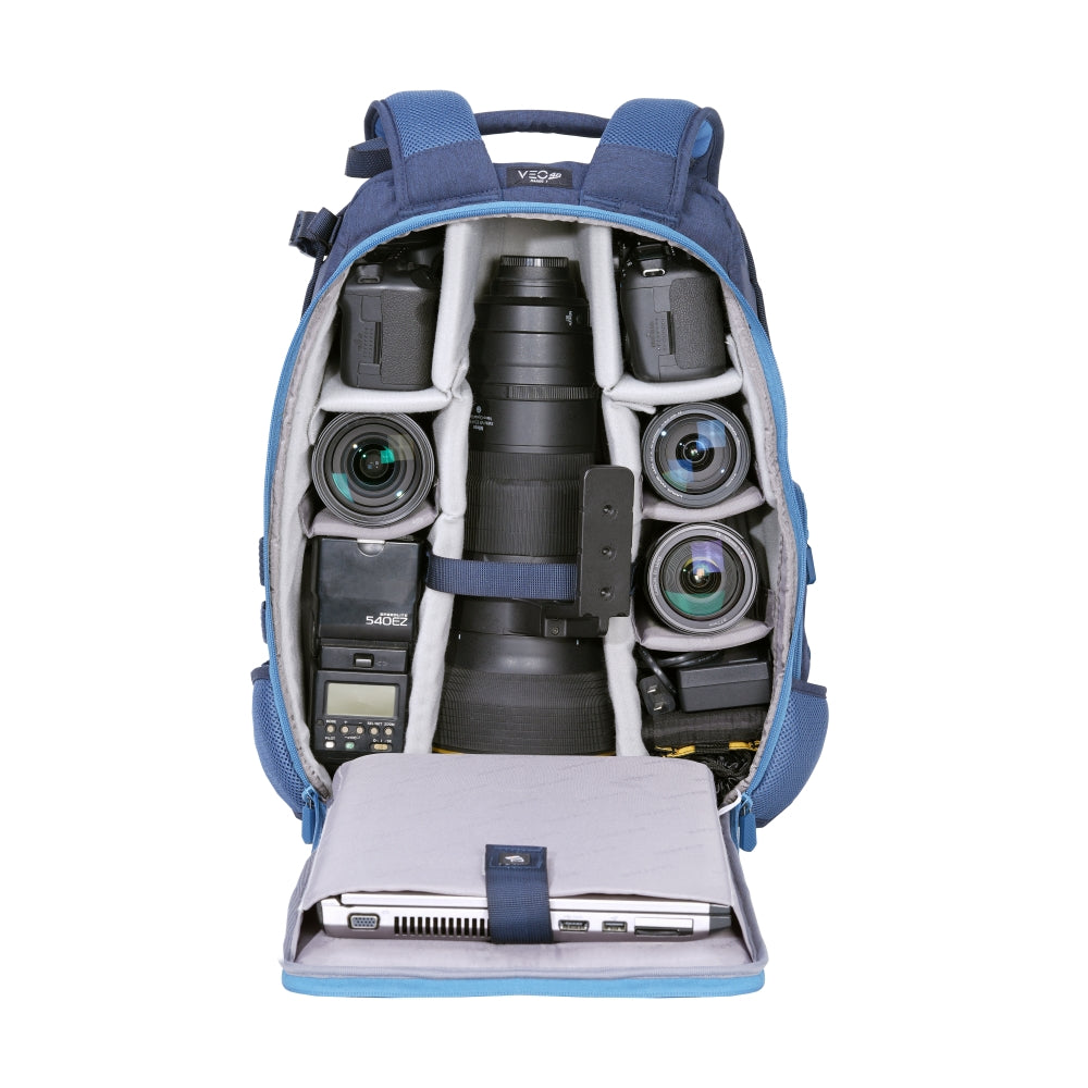 VEO RANGE T 48 BG Backpack - Lightweight Travel Hiking Daypack for Men & Women, Water-Resistant Beige Outdoor Backpack - Perfect for Camping, Hiking, School & Daily Commute