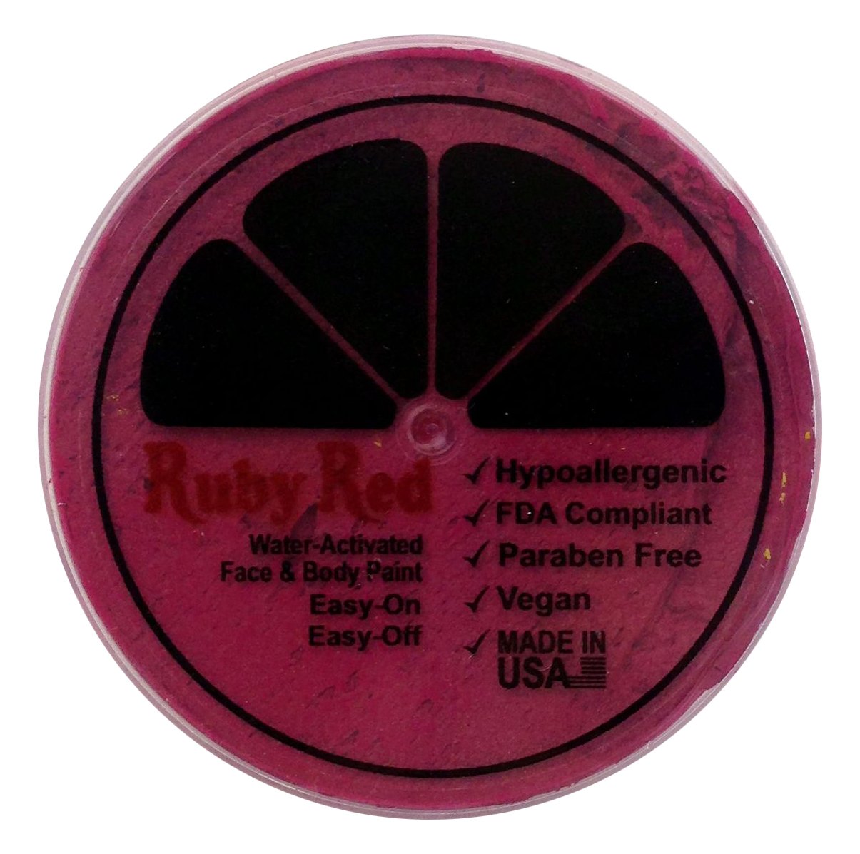 Ruby Red Face Paint - 75ML (2.5oz) | Non-Toxic, Vibrant Raspberry Color for Halloween, Cosplay & Body Art | Safe for Kids & Professional Use