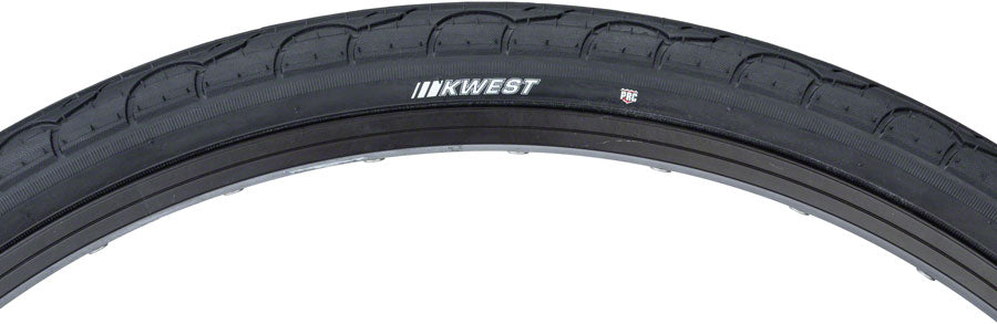 2 Pack Kenda Kwest High Pressure Bike Tires 20 x 1.5 Inch Clincher Wire Bead Black 60 TPI for Road Bikes & Hybrid Bicycles - Perfect for Commuting, Fitness Riding and Urban Cycling