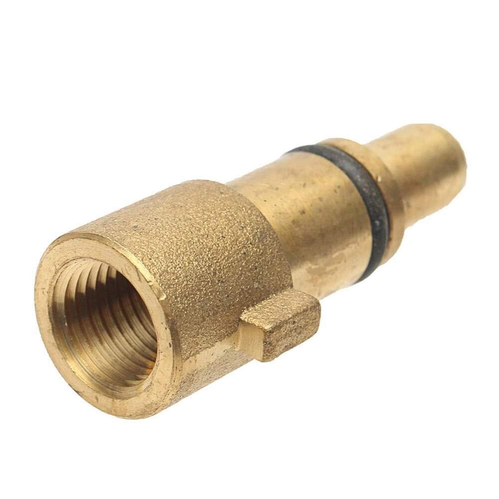 1/4 Inch Internal Thread Pressure Washer Snow Foam Lance Adapter with Bayonet Connector - Compatible with NILFISK Pressure Washers - Perfect for Car Washing, Home Cleaning, and Outdoor Surface Maintenance