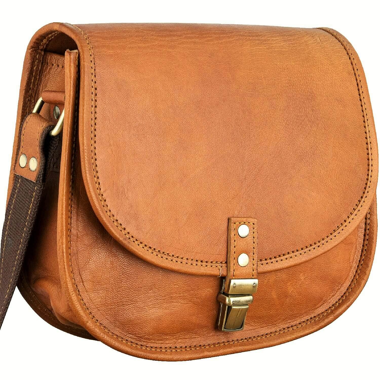 Stylish Urban Leather Shoulder Saddle Bags for Women - Crossbody Purse Handbags for Girls | Perfect for Daily Use, Travel & Shopping