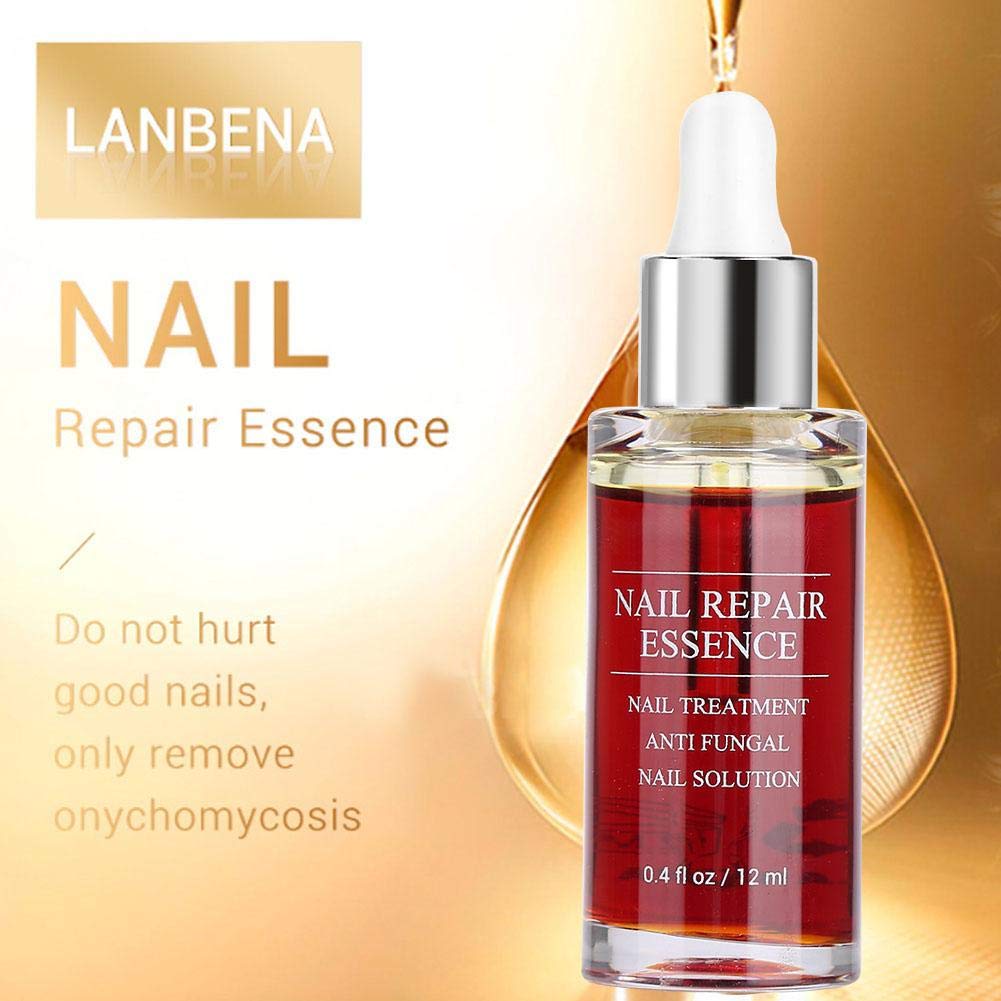 12ml Nail Repair Essence Set - Powerful Nail Strengthener & Cuticle Treatment with Nail File | Professional Nail Care Kit for Damaged, Weak & Brittle Nails | At-Home Salon Treatment & DIY Manicure Solution