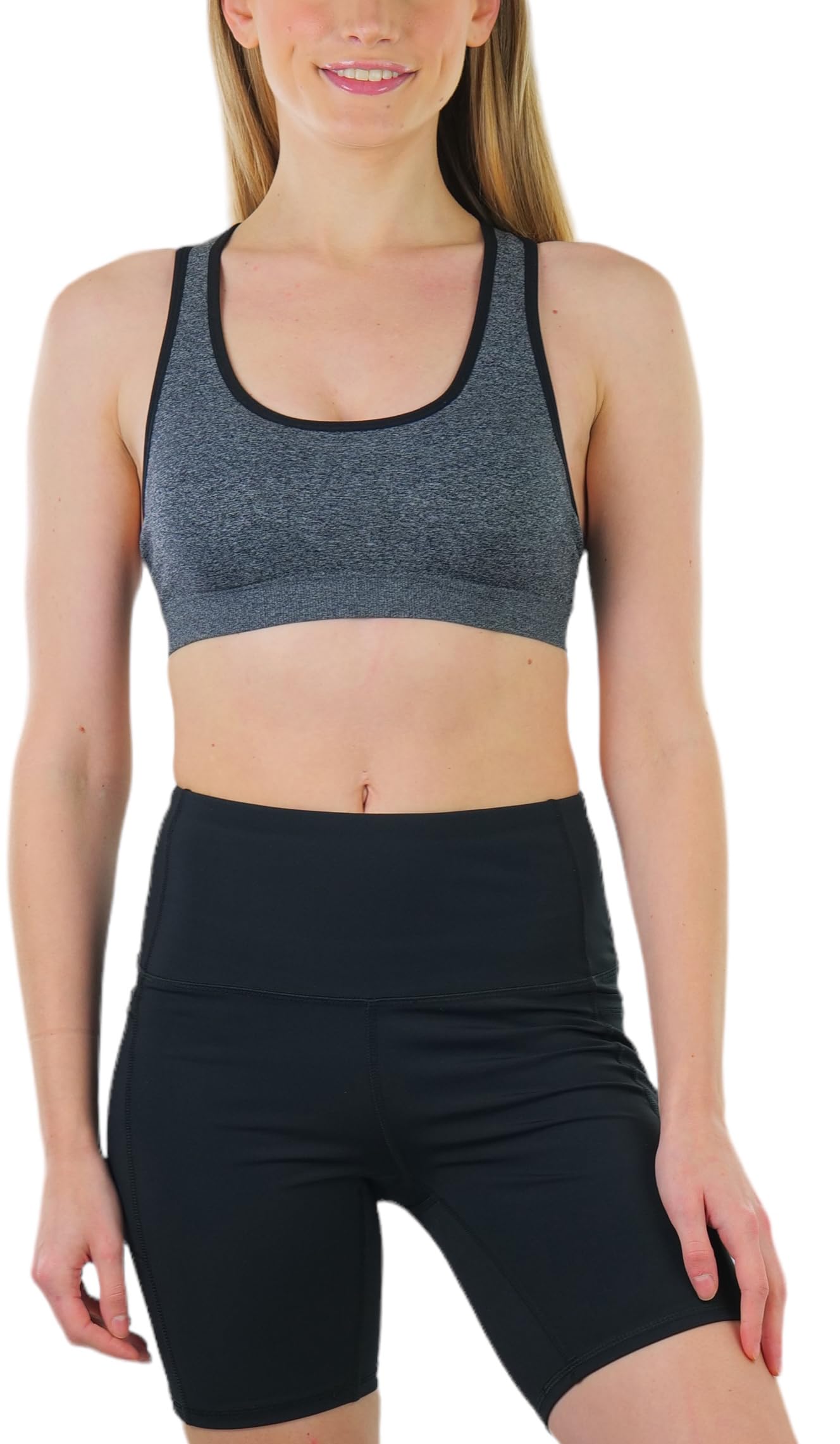 ToBeInStyle Women’s Seamless Wire-Free Sports Bras & Bralettes - Supportive Comfort for Yoga, Gym & Everyday Wear