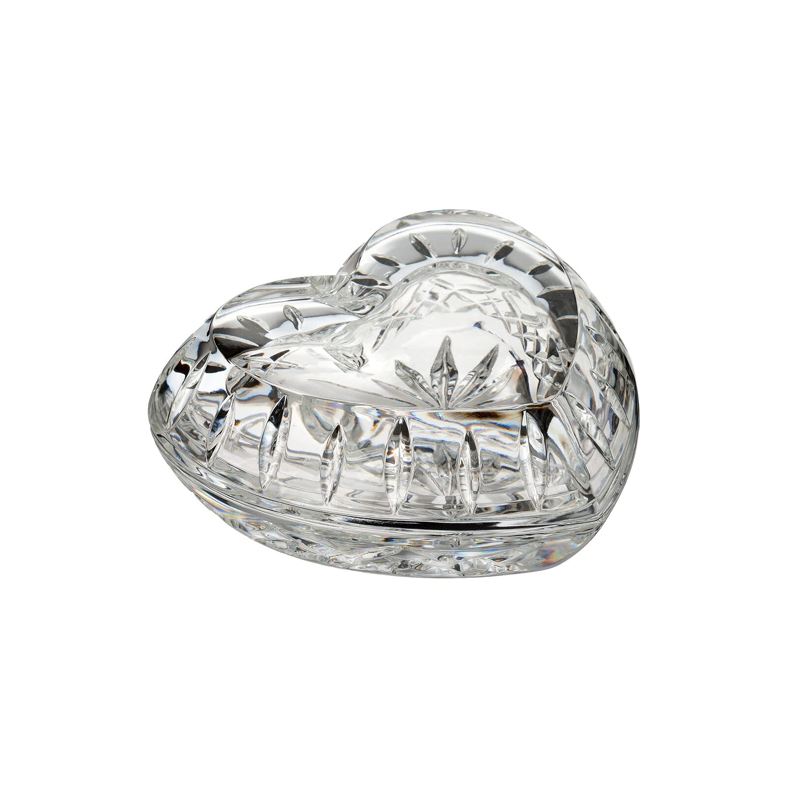 Waterford Giftology Heart Box - Elegant Jewelry & Keepsake Storage - Perfect for Valentine's Day, Anniversary & Wedding Gifts