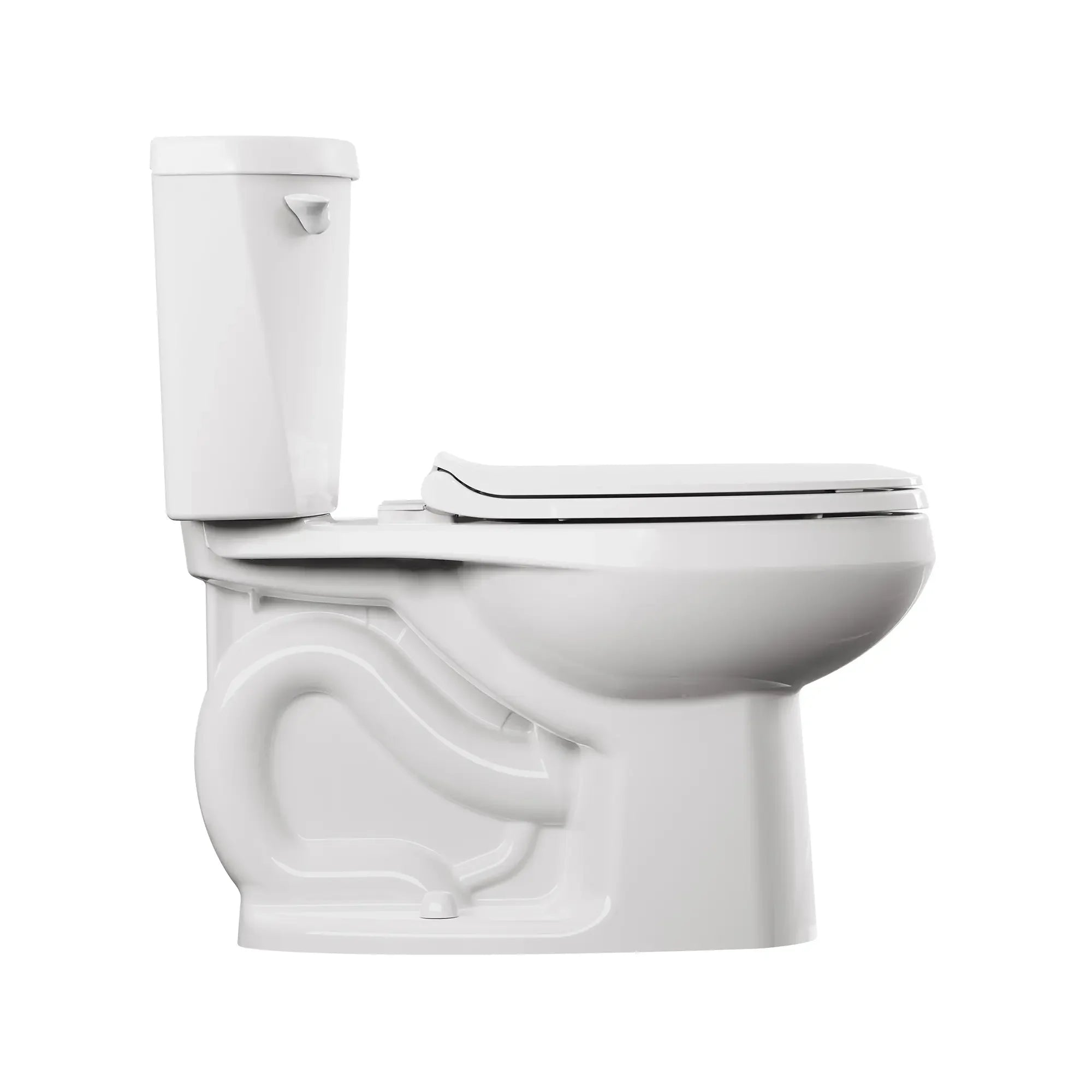Colony® 3 Two-Piece 1.28 GPF/4.8 LPF Elongated 10-Inch Rough-In Toilet Without Seat - Water-Efficient Bathroom Upgrade for Modern Homes