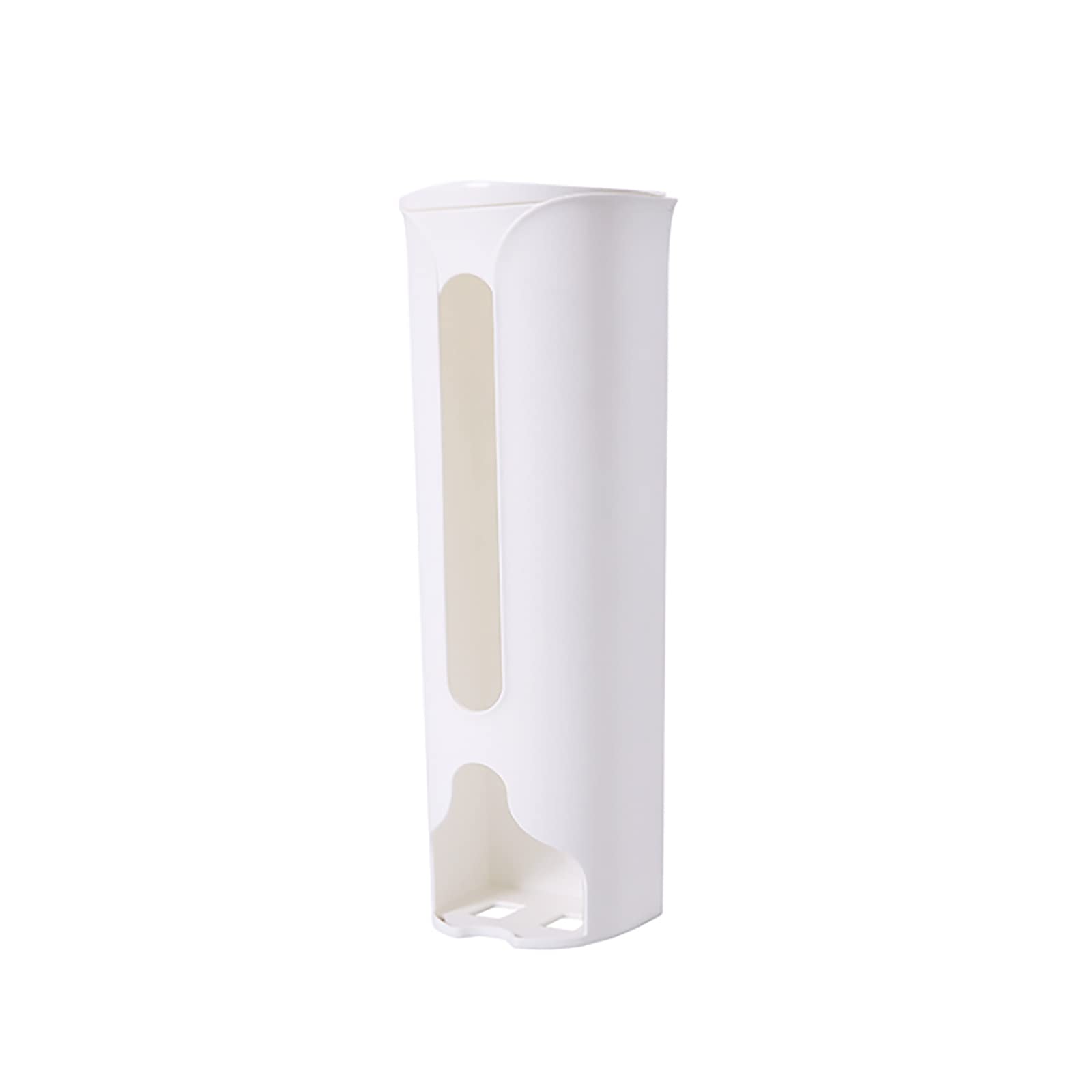Soft Cotton Wool Balls for Baby Care & Kitchen Use - Plastic Bag Dispenser with Wall Mount, Wrinkle Release Convenience Bags (White, One Size) - Perfect for Nursery, Bath Time & Household Organization