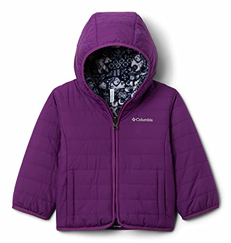 Columbia Girls' Double Trouble Jacket - Waterproof Winter Coat for Kids, Lightweight Insulated Outerwear for School & Outdoor Activities