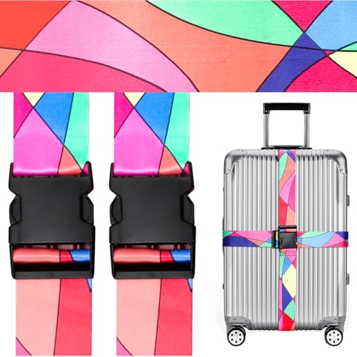 Multicolored Wave-Without TSA Lock