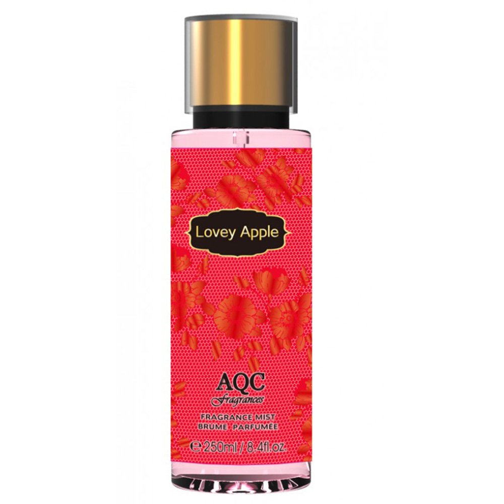 Lovely Apple Body Mist 250ml - Refreshing Fragrance Spray for Women, Long-Lasting & Light Scent - Perfect for Daily Use, Gym, Work & Travel