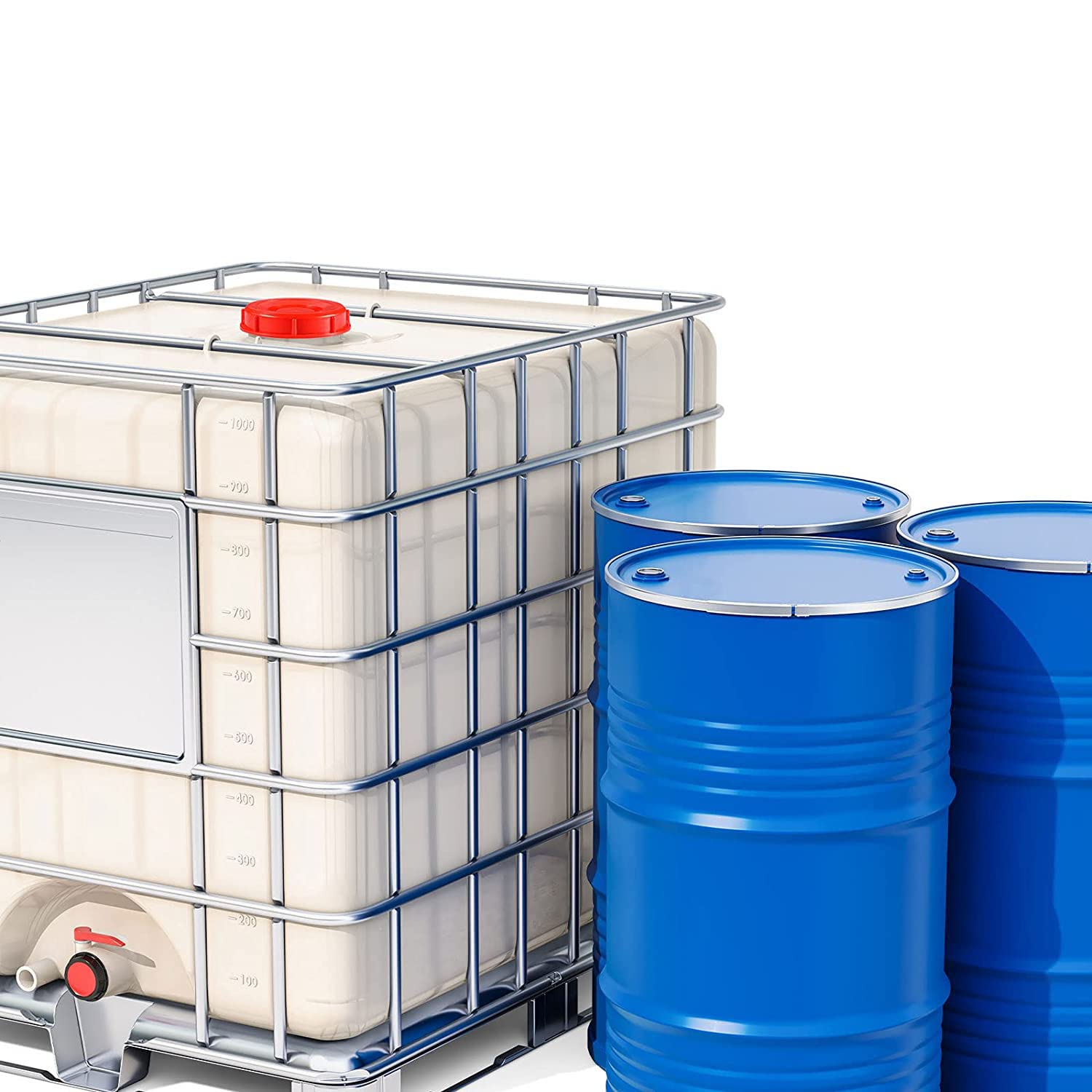 Heyous IBC Tote Lid Cover - Red Cap with Vent Hole & Gasket | Food Grade Storage Container Accessory | Industrial Bulk Liquid & Powder Storage Solution for Food, Chemical & Agricultural Industries