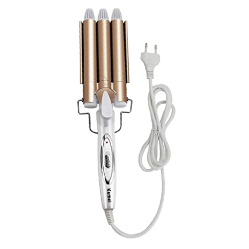 Professional Ceramic Curling Iron Wand with 3 Barrel Sizes & Heat Resistant Glove - Perfect for Salon Styling, Home Use & Travel Hair Care