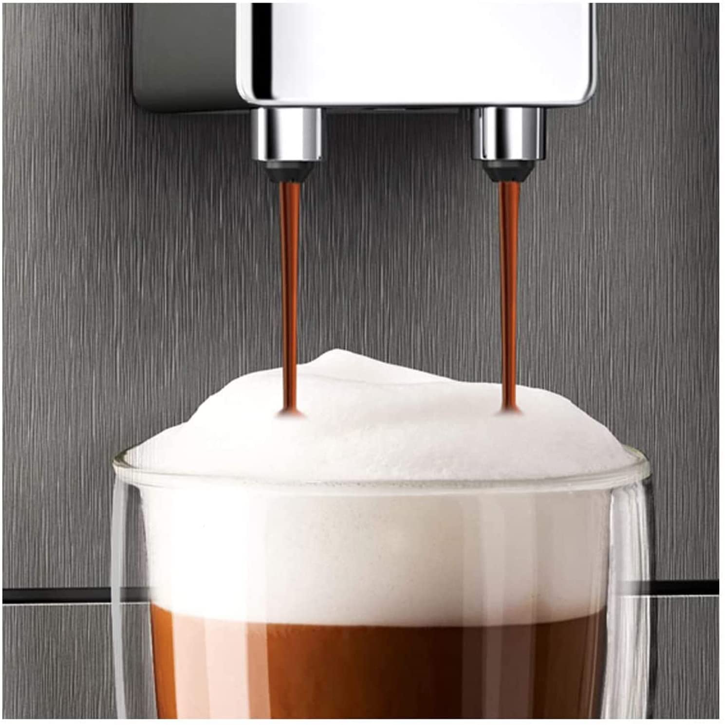 Melitta Fully Automatic Coffee Machine - Avanza Series 600, Stainless Steel, 1450W, 1.5L Capacity for Home & Office Use | Perfect for Espresso, Latte & Cappuccino Lovers