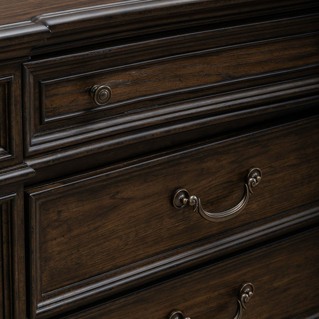 Provence Park Bedroom Furniture Set - Elegant French Country Style Bed Frame, Nightstand & Dresser for Cozy Home Decor | Perfect for Master Bedrooms, Guest Rooms & Vacation Homes