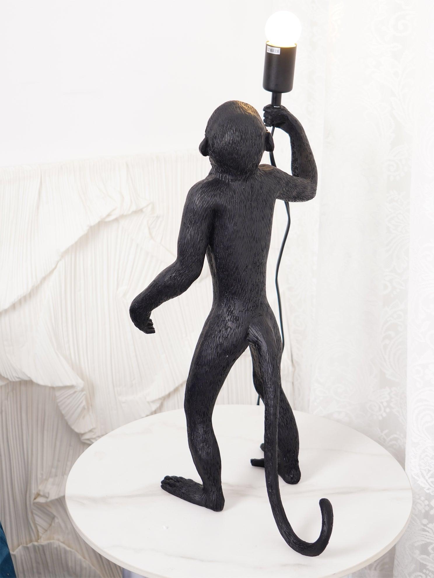Cute Monkey Table Lamp - LED Night Light for Kids Room, Nursery, Bedroom - Perfect for Reading, Decor, and Gift Giving