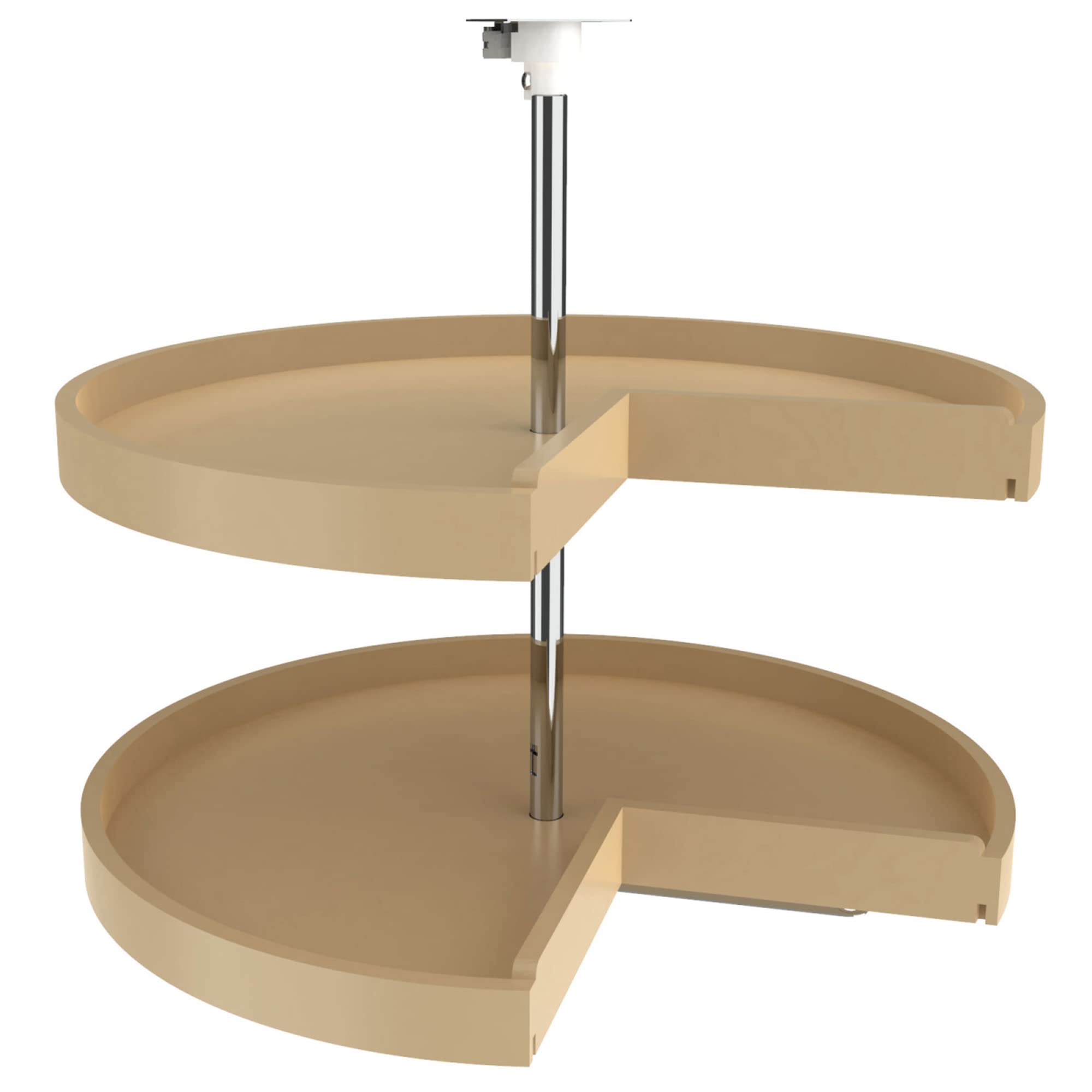 Rev-A-Shelf 2-Tier Pie-Cut Lazy Susan for Corner Base Cabinets - 28
