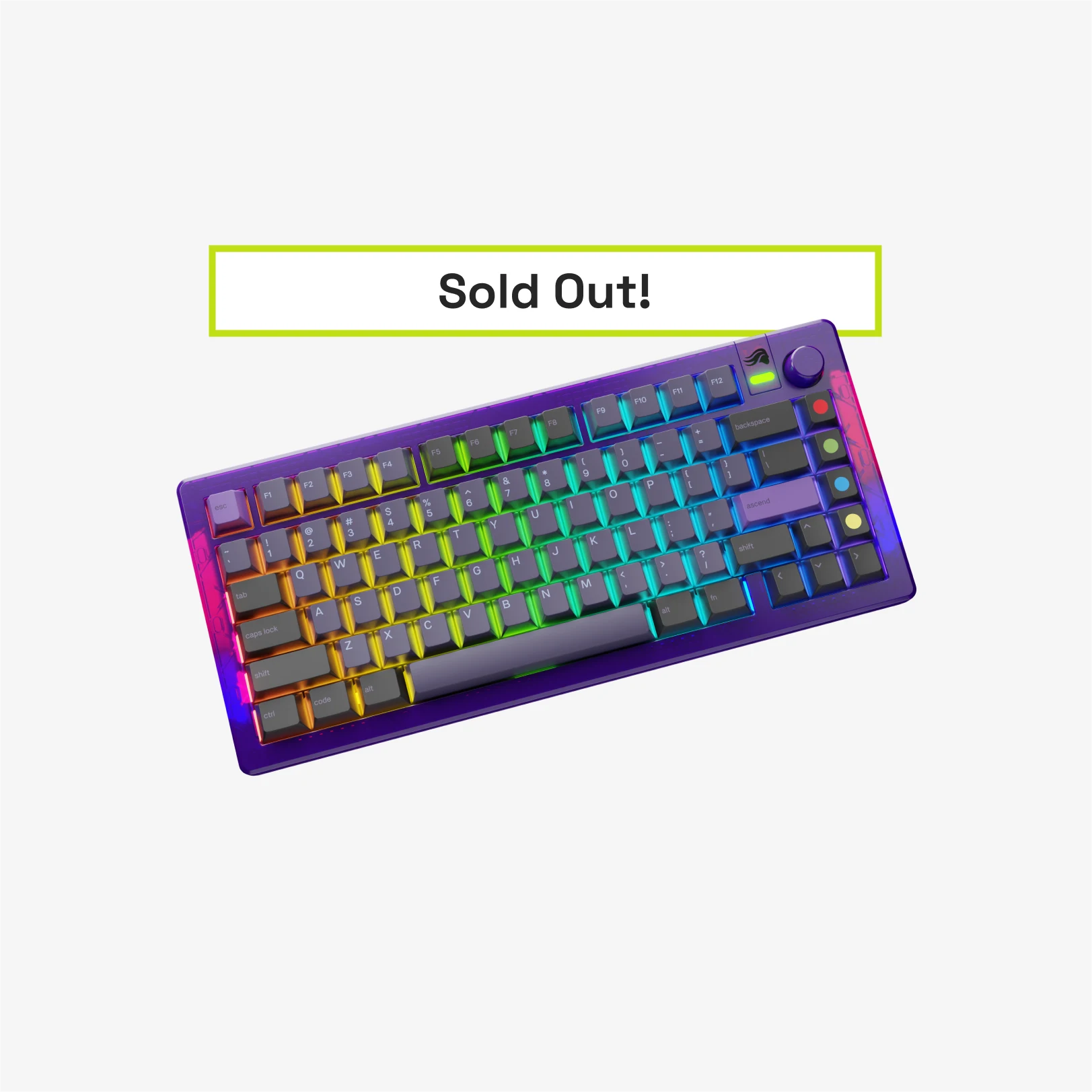 GPBT Atomic Keycaps - Premium Custom Mechanical Keyboard Keycaps for Gaming & Typing | Perfect for PC, Mac, and Laptop Keyboards