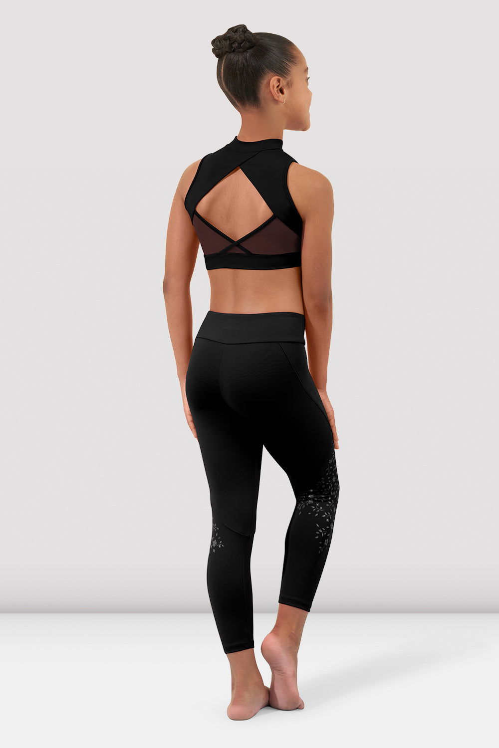 Girls' Naomi 7/8 Leggings - Soft Stretchy Yoga Pants for Kids - Perfect for Dance, Play & Everyday Wear
