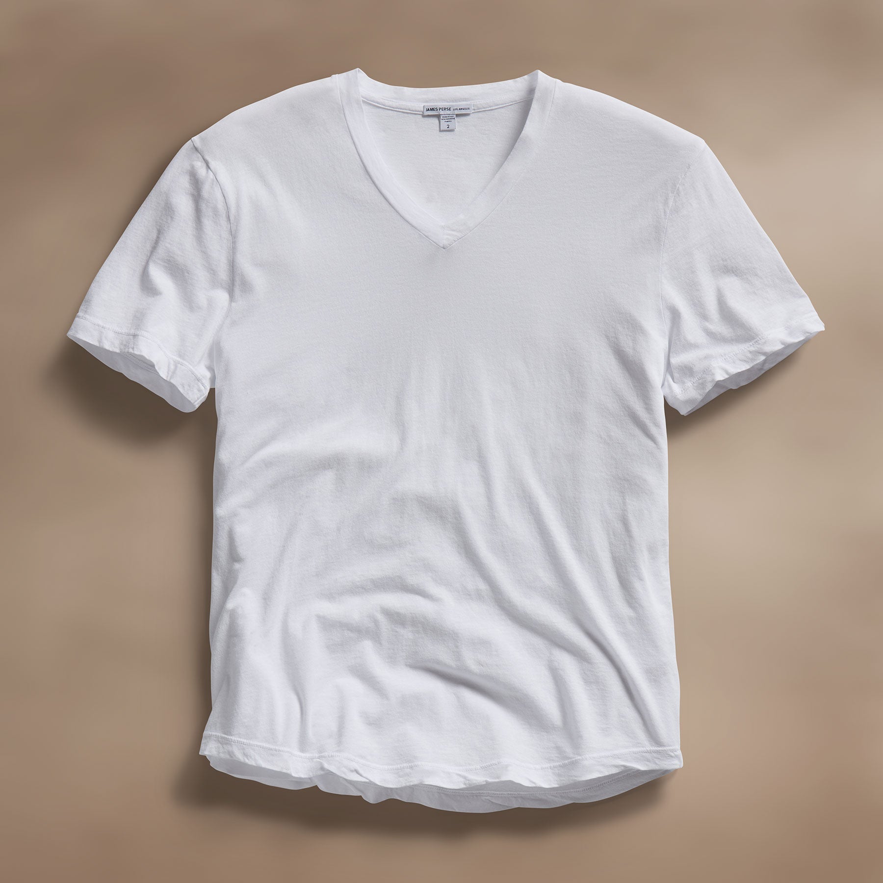 White Clear Jersey V Neck T-Shirt for Women - Soft & Comfortable Casual Wear - Perfect for Everyday Outfits, Workouts & Layering