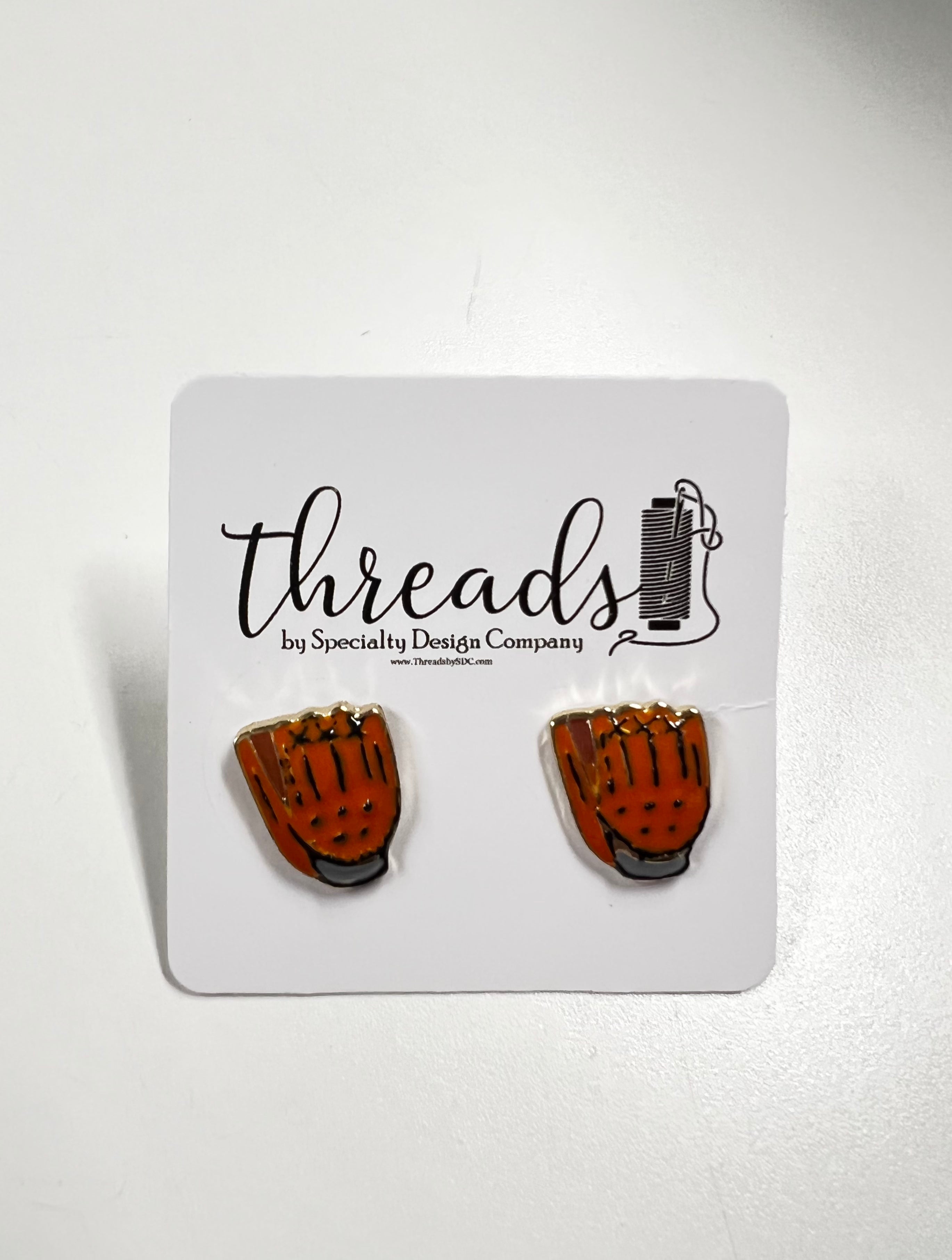 Baseball Glove Stud Earrings - Cute & Stylish Baseball Jewelry for Women & Girls - Perfect for Games, Gifts & Everyday Wear