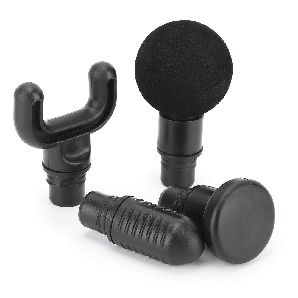 FILFEEL Massage Gun Head Attachments - 4pcs Deep Tissue Muscle Relaxation Point Massager Heads for 19mm Massage Guns | Body Relaxation & Fascia Release | Perfect for Post-Workout Recovery, Pain Relief & Home Spa Therapy