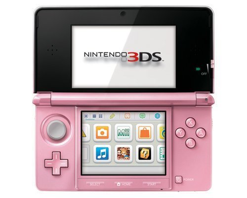 Refurbished Nintendo 3DS Pearl Pink Handheld Console - Portable Gaming System with 3D Display | Perfect for Travel, Commuting & Retro Gaming Enthusiasts
