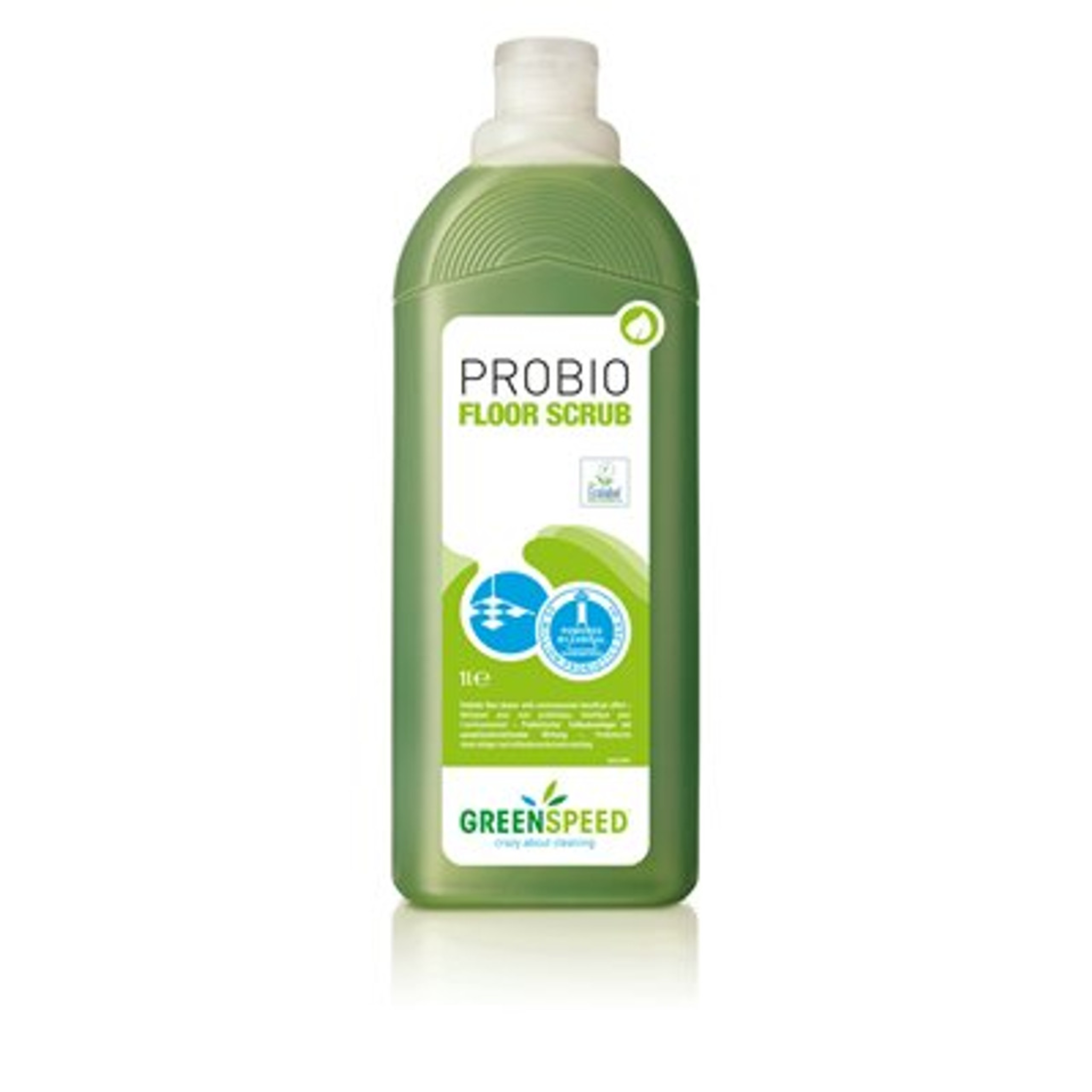 Greenspeed Probio Floor Scrub Concentrate Cleaner - Eco-Friendly Probiotic Floor Cleaner for Hardwood, Tile & Vinyl - Perfect for Homes, Offices & Commercial Spaces
