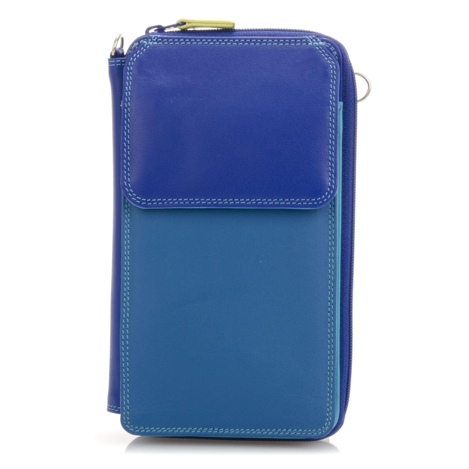 Mywalit Multi-Color Crossbody Purse with Adjustable Shoulder Strap - 16 Card Slots, Phone & Coin Pockets - Perfect for Travel, Shopping & Everyday Use