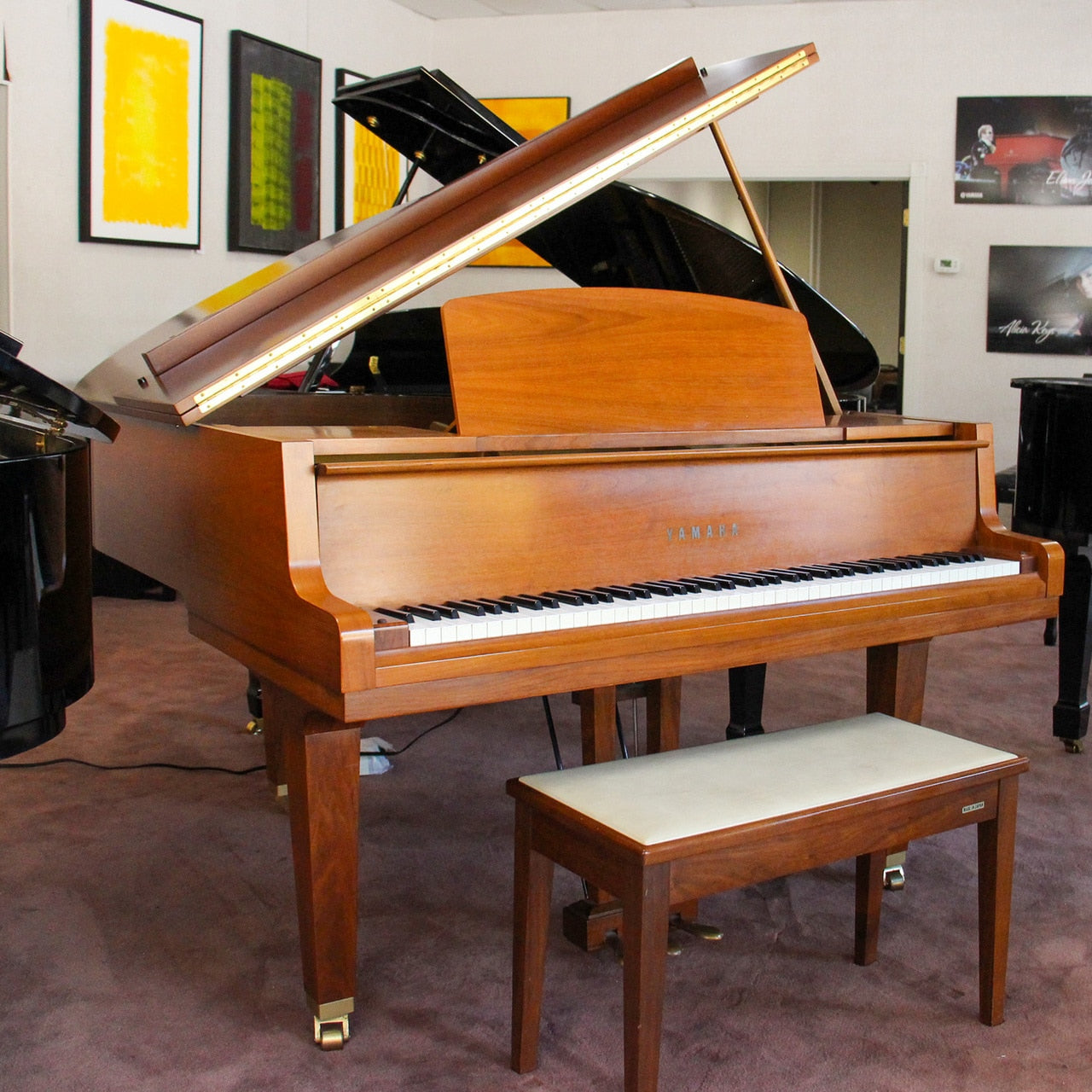 Vintage 1969 Yamaha G1 Grand Piano - Professional Acoustic Piano for Home, Studio & Concert Performances