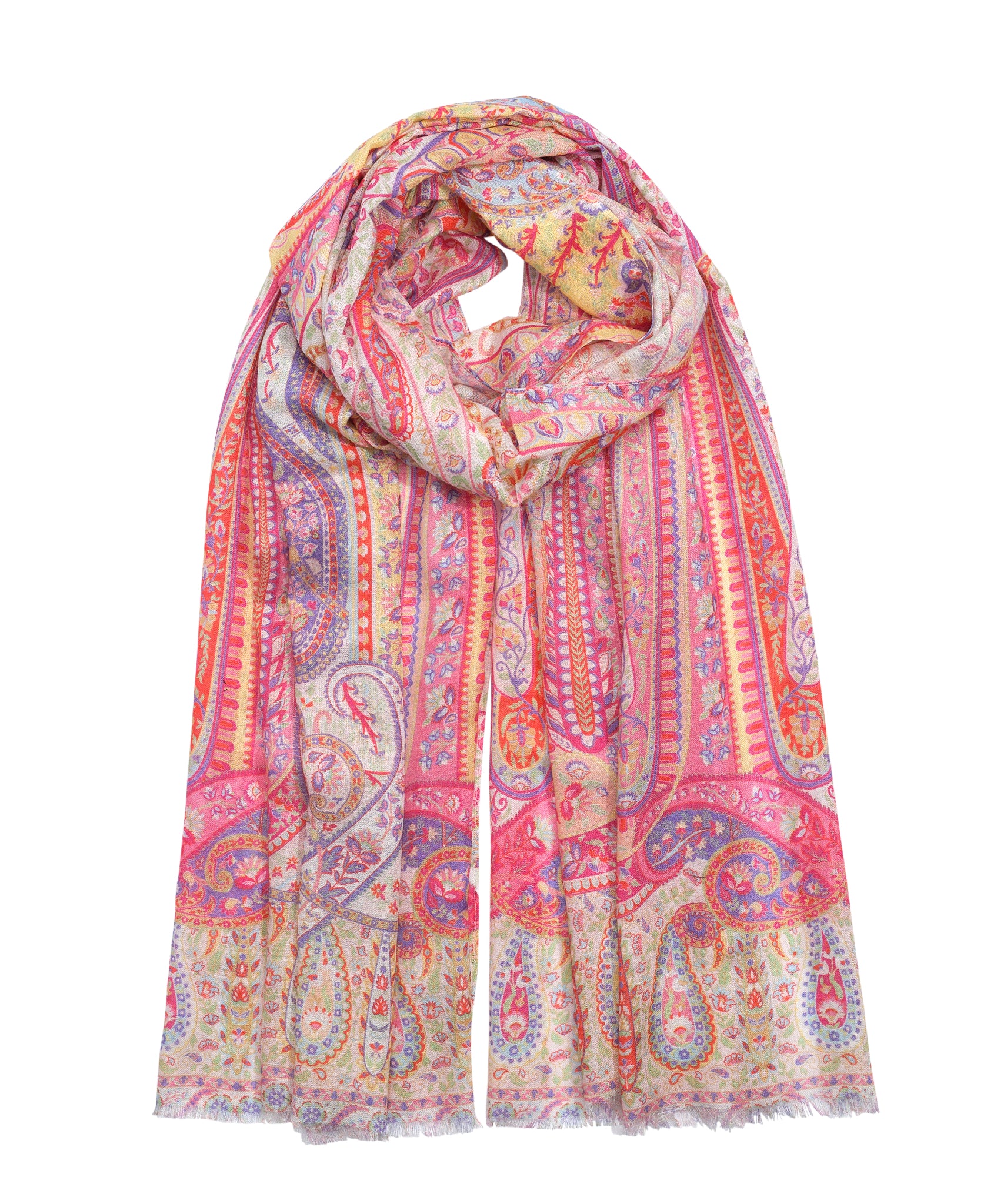 Palermo Paisley Wrap - Stylish Shawl for Women | Lightweight & Versatile Fashion Accessory | Perfect for Parties, Weddings & Evening Outfits