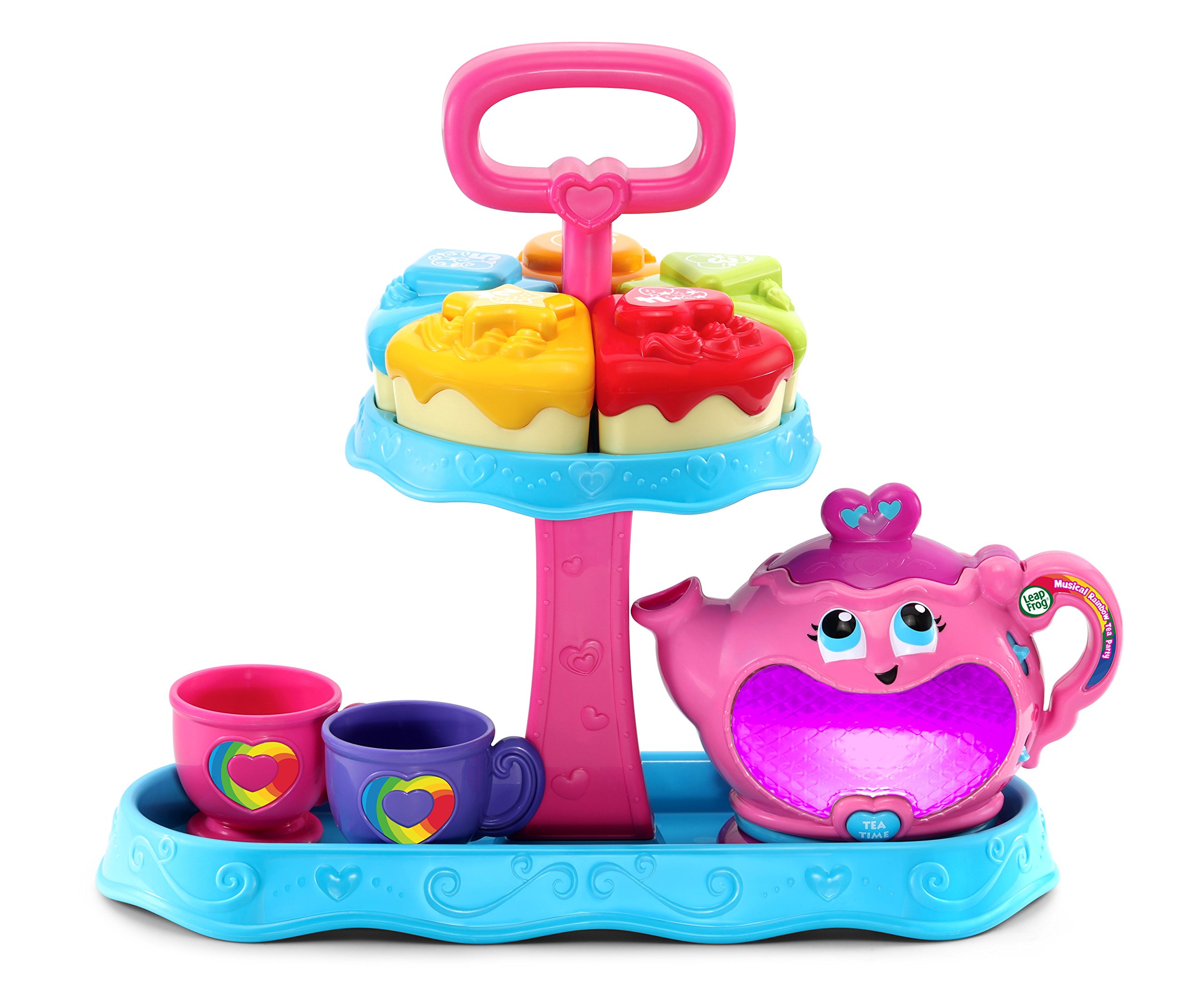 LeapFrog Musical Rainbow Tea Party Toy - Interactive Learning Toy for Toddlers & Kids | Pretend Play, Color Recognition & Music Fun | Perfect for Birthday Gifts & Playdates