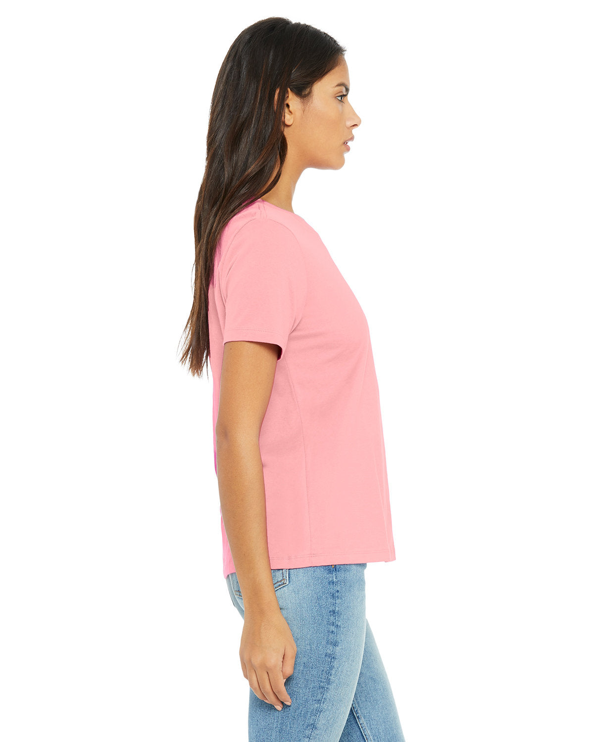 Bella + Canvas B6400 Women's Relaxed Fit Jersey Short Sleeve T-Shirt - Soft Cotton Tee for Casual Wear, Lounge & Everyday Outfits