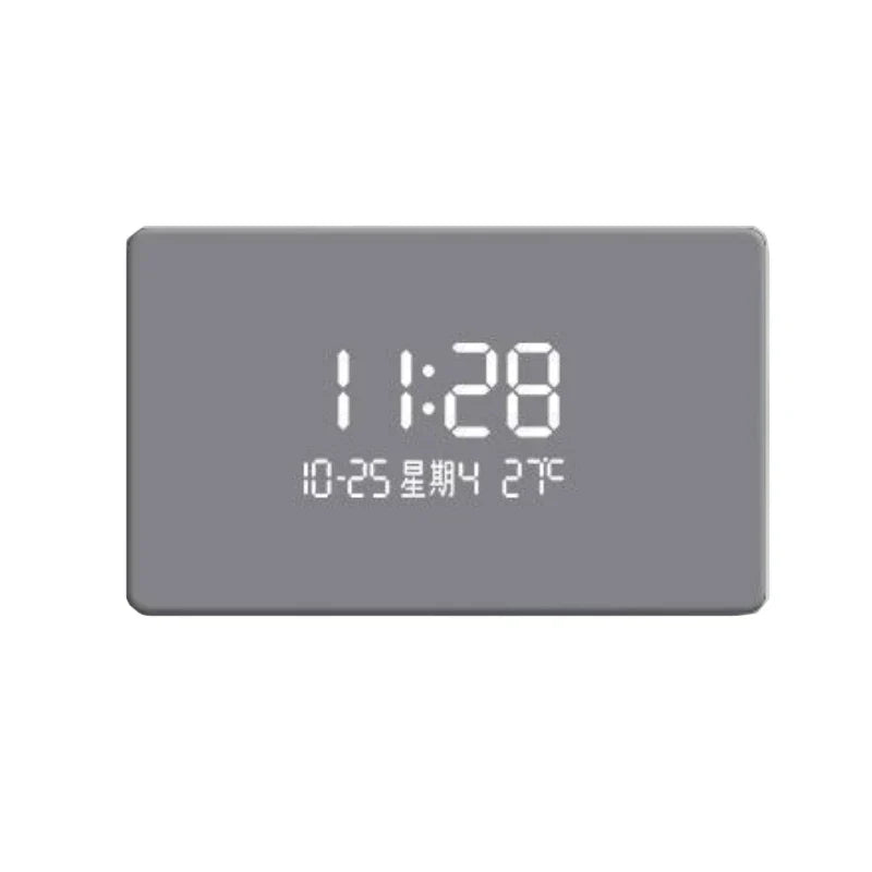 Modern Digital LED Wall Clock with Large Display - Battery Operated, Auto-Dim for Day/Night - Perfect for Home, Office, Bedroom & Kitchen Decor