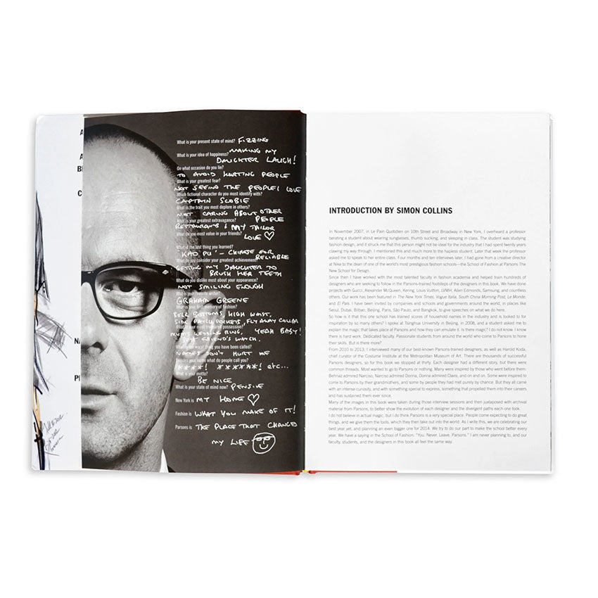 Assouline The School of Fashion: 30 Parsons Designers - Fashion Design Book for Students & Professionals | Perfect for Fashion Education, Inspiration & Coffee Table Decor