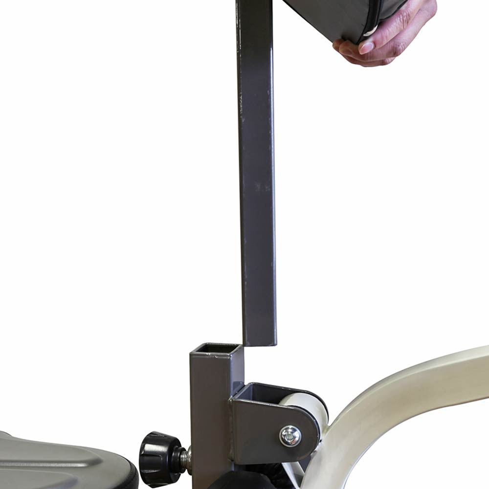 Marcy Foldable Mid-Size Workout Bench MWB 50100 - Adjustable Strength Training Bench for Home Gym, Full Body Workout - Perfect for Dumbbell Exercises, Weight Lifting & Fitness Training