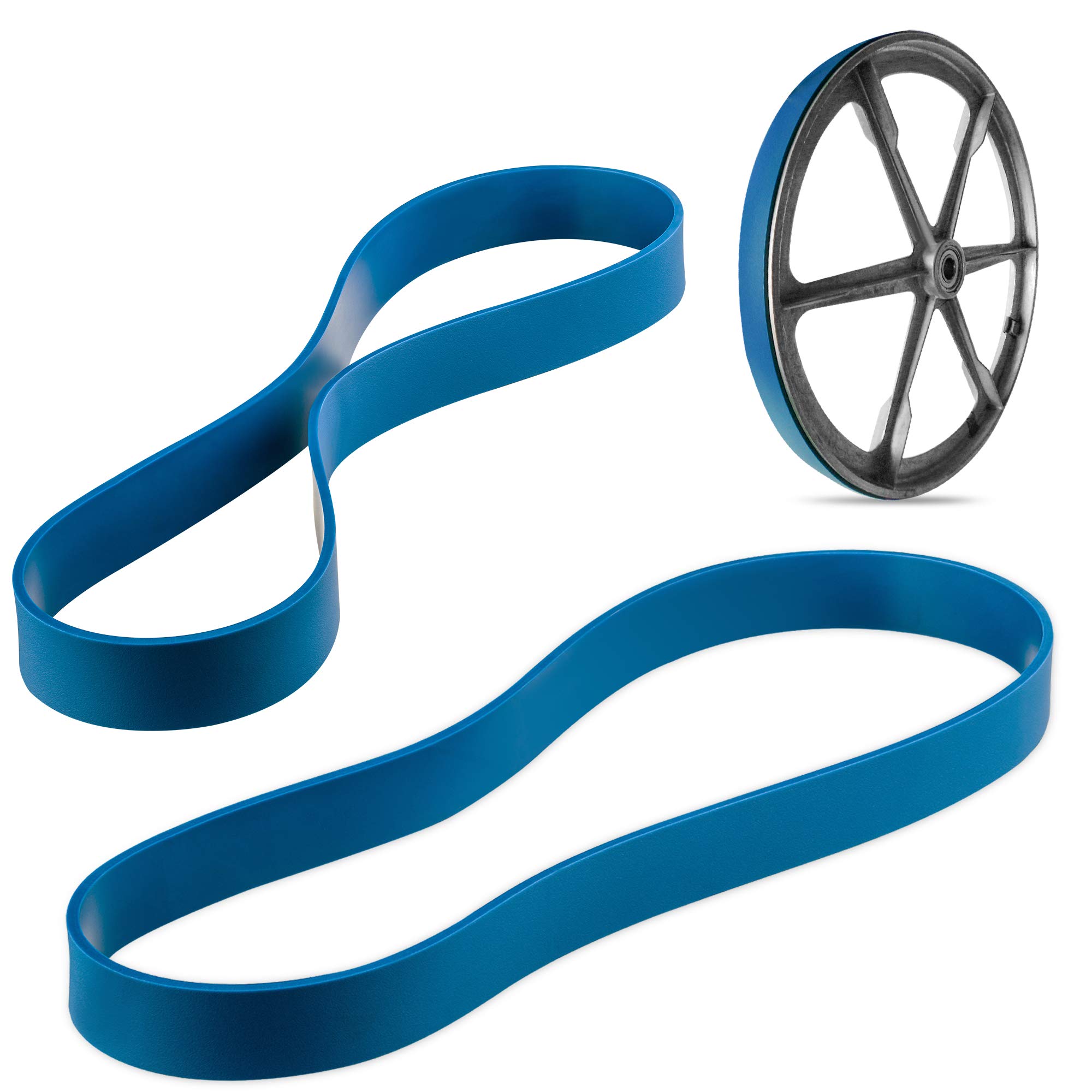 20 Inch Urethane Band Saw Tires 2-Pack - Fits Delta Rockwell Crescent - Heavy Duty for Woodworking