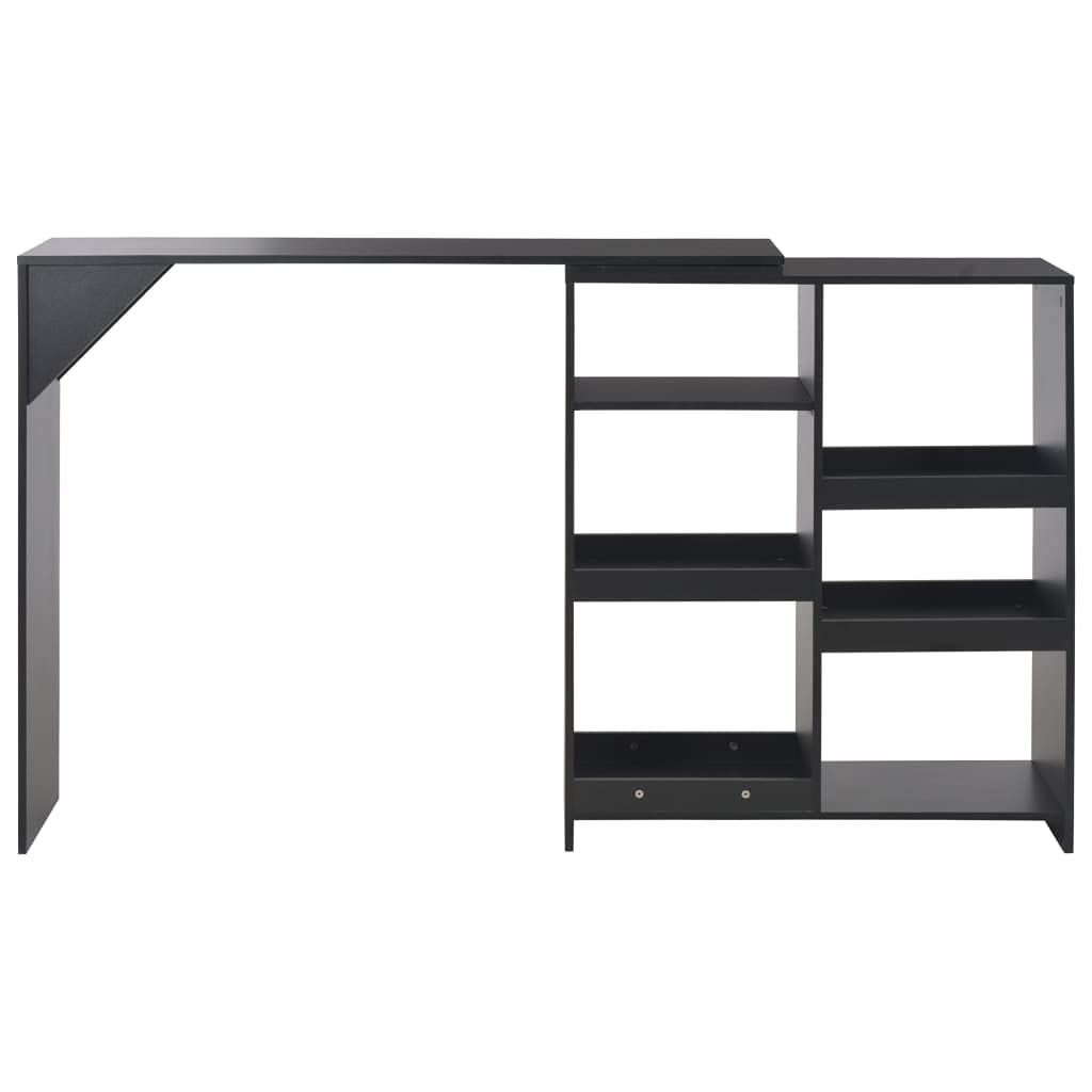 Modern Black Bar Table 54.3