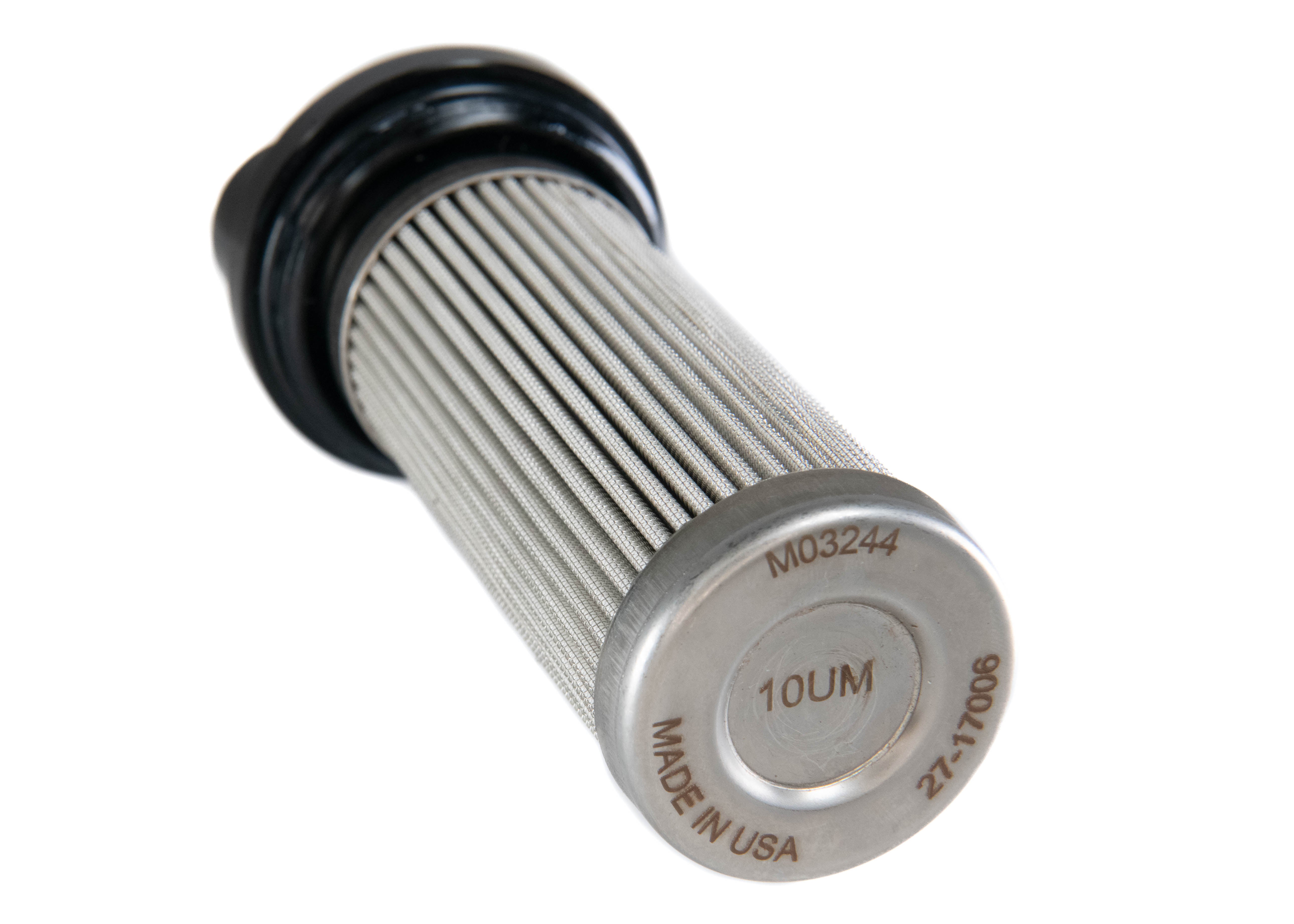 Fluidworks Dual Outlet 12GPM Post Fuel Filter with Mount (10 Micron) 27 170 - Heavy Duty Diesel Fuel Filtration for Trucks, RVs & Marine Engines