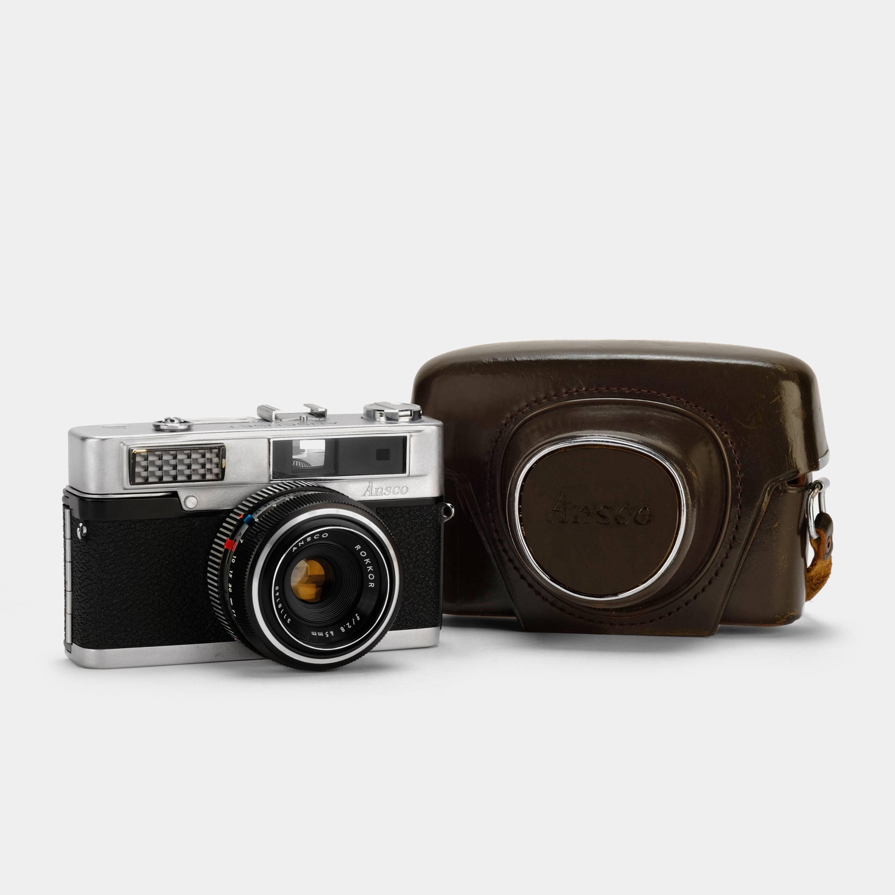 Vintage Ansco Anscoset 35mm Film Camera with Rangefinder - Retro Photography, Travel & Street Shooting, Perfect for Film Enthusiasts & Collectors