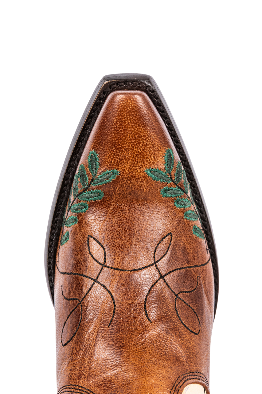 Old Gringo Full Bloom Cowgirl Boots in Cream - Stylish Western Boots for Women | Perfect for Rodeo, Country Dancing & Fashion Outfits